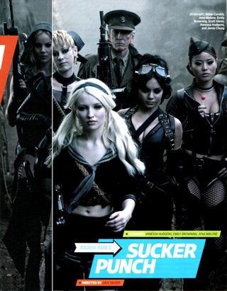 Illustration for article titled First look at Zack Snyder's leather-clad army of crazy women in Sucker Punch